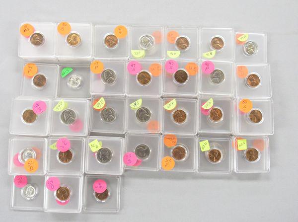 ESTATE COLLECTION OF PARTIAL US. UNC SETS: (1 of 6)