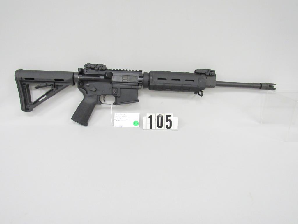 SIG SAUER MODEL-400 MOE: SEMI AUTO 300BLK OUT CAL. RIFLE. - VG. S/N 20KO17850. LINE #922
