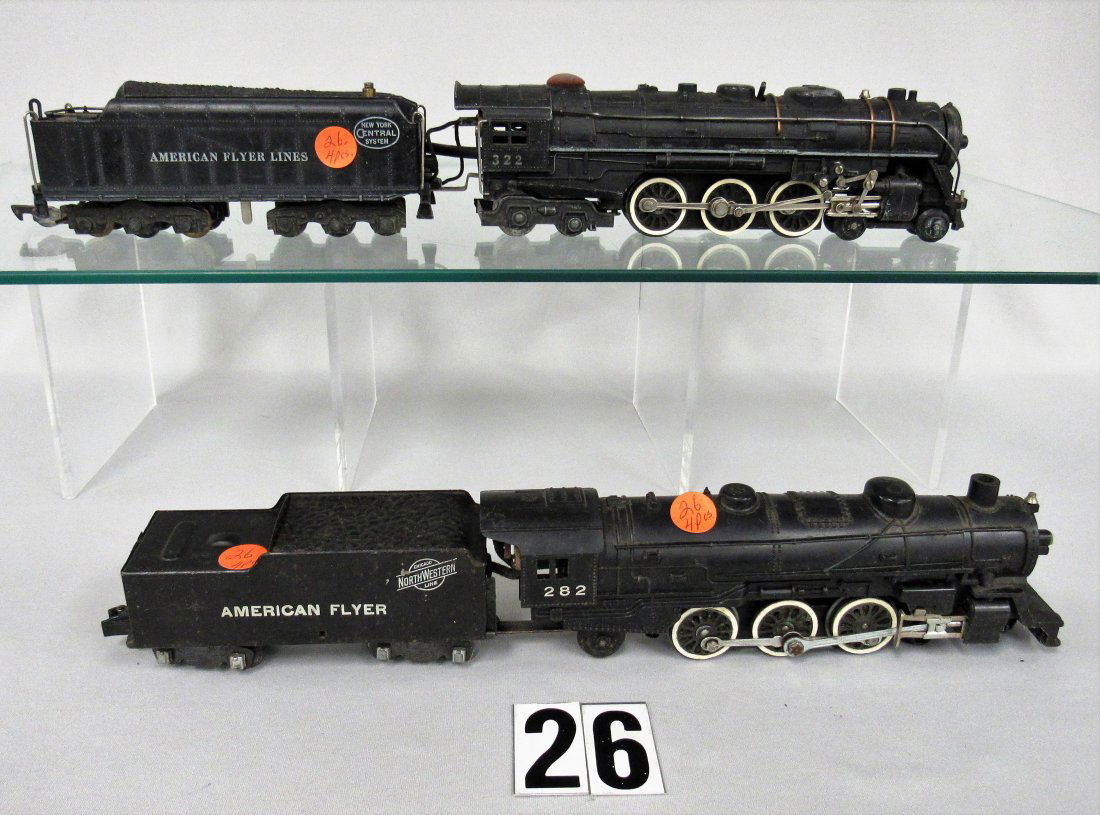 AMERICAN FLYER STEAM WITH TENDERS Feb 22, 2020 Dotta