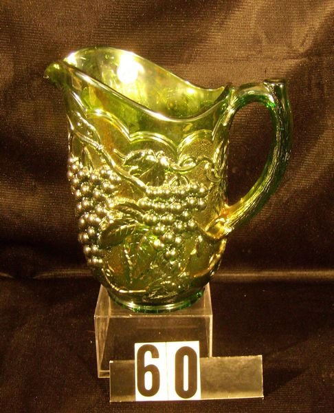 Carnival Glass Grape Imperial Water Pitcher (G), E