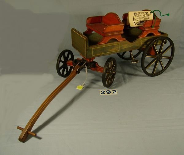 24" HANDMADE WOODEN SURREY - EXCELLENT CONDITION- 