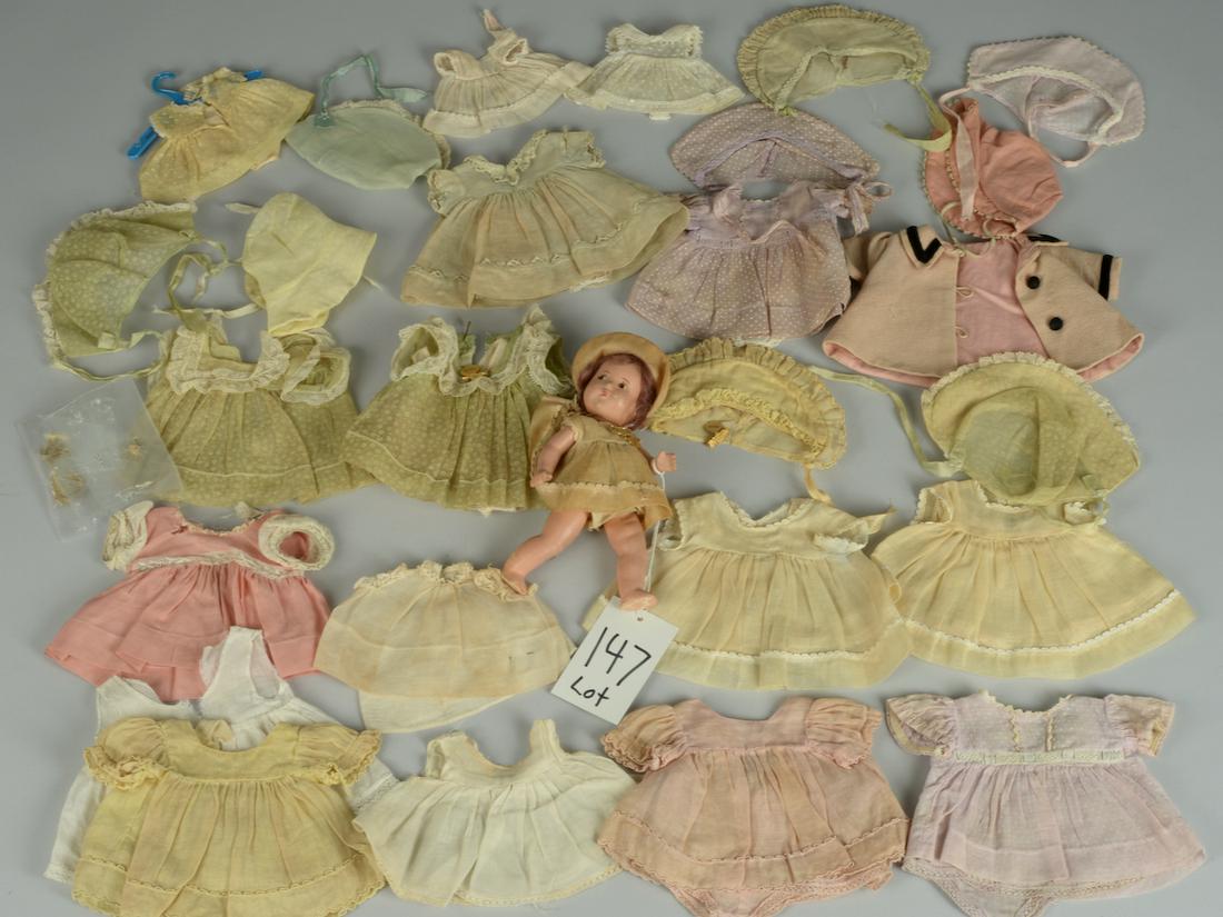 Madame Alexander Dionne Quintuplet Clothing & One Doll