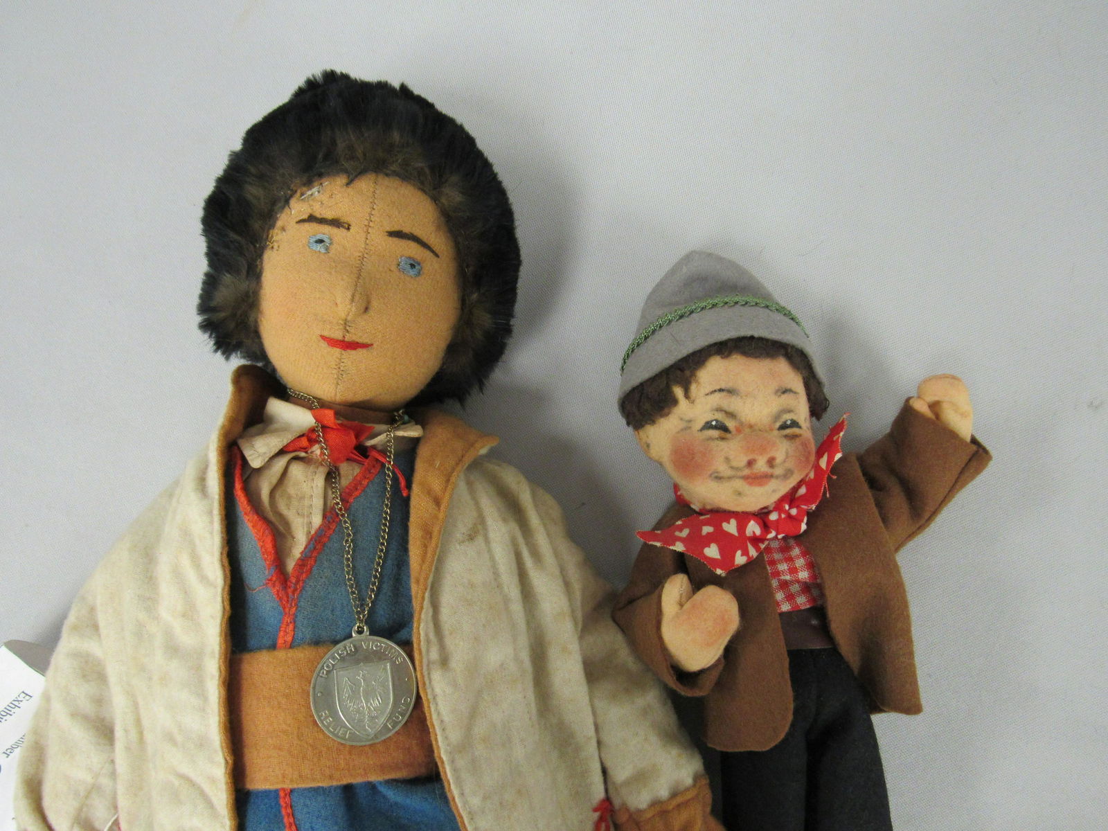 (2) PCS. POLISH RELIEF FUND DOLL & THEA GRAF BOY: (1 of 8)