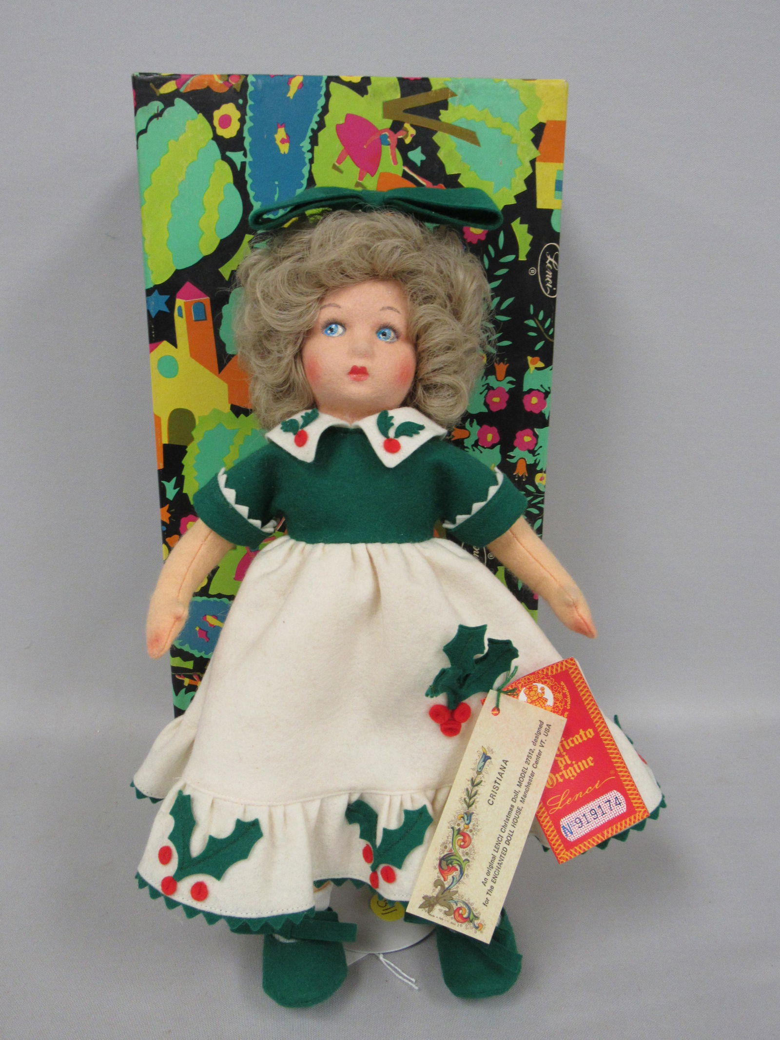 13 IN. LENCI GIRL "CRISTIANA": (1 of 5)