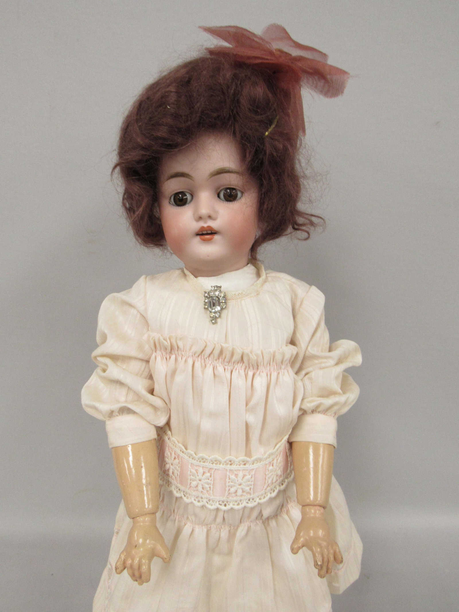 J.D. KESTNER 21 IN. BISQUE SOCKET HEAD D14 168 1/2/W: (1 of 8)