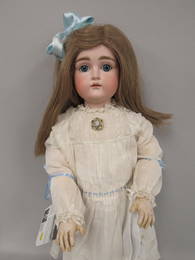 J.D. KESTNER 27 IN. BISQUE SOCKET HEAD DOLL: