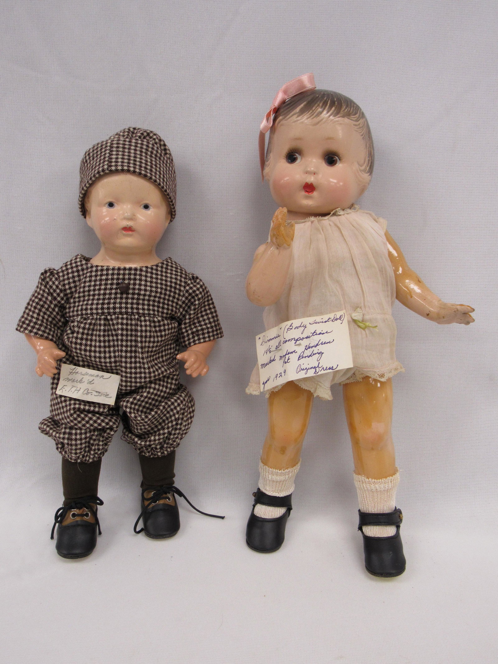LOT OF 2 COMPO DOLLS: (1 of 16)