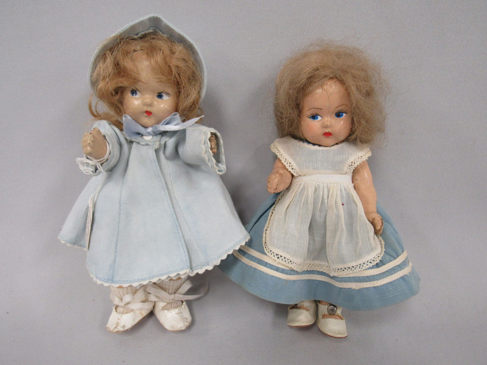 (2) VOGUE COMPO GINNY/TODDLES 7 IN. DOLLS: (1 of 7)