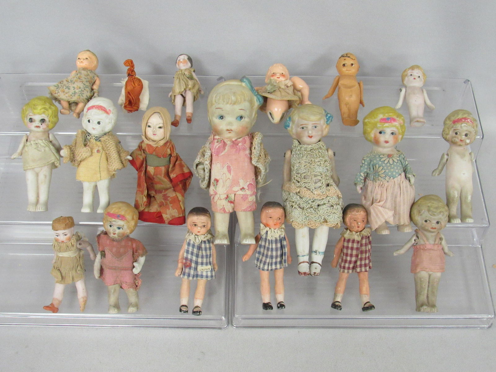 18 ALL BISQUE OR PAINTED BISQUE: (1 of 10)