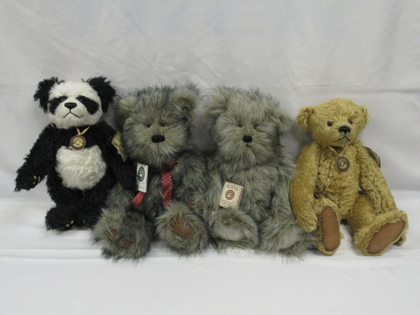 (4) PLUSH BEARS: (1 of 10)