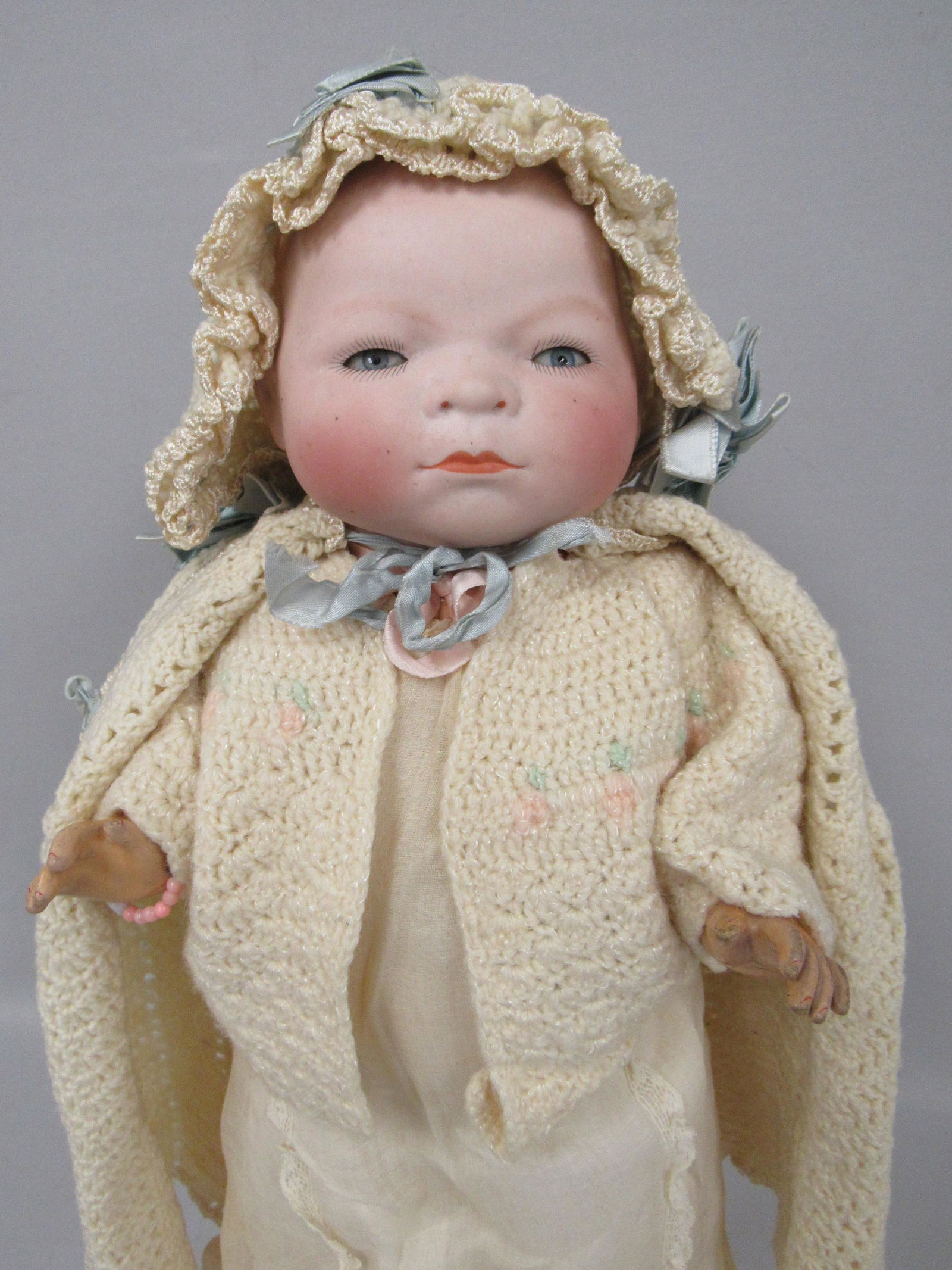 GRACE S. PUTNAM 14 IN. BYE-LO BABY:: BISQUE HEAD CLEAN WITH COMPOSITION BODY KONIG & WERNICKE VERY CLEAN - GOOD