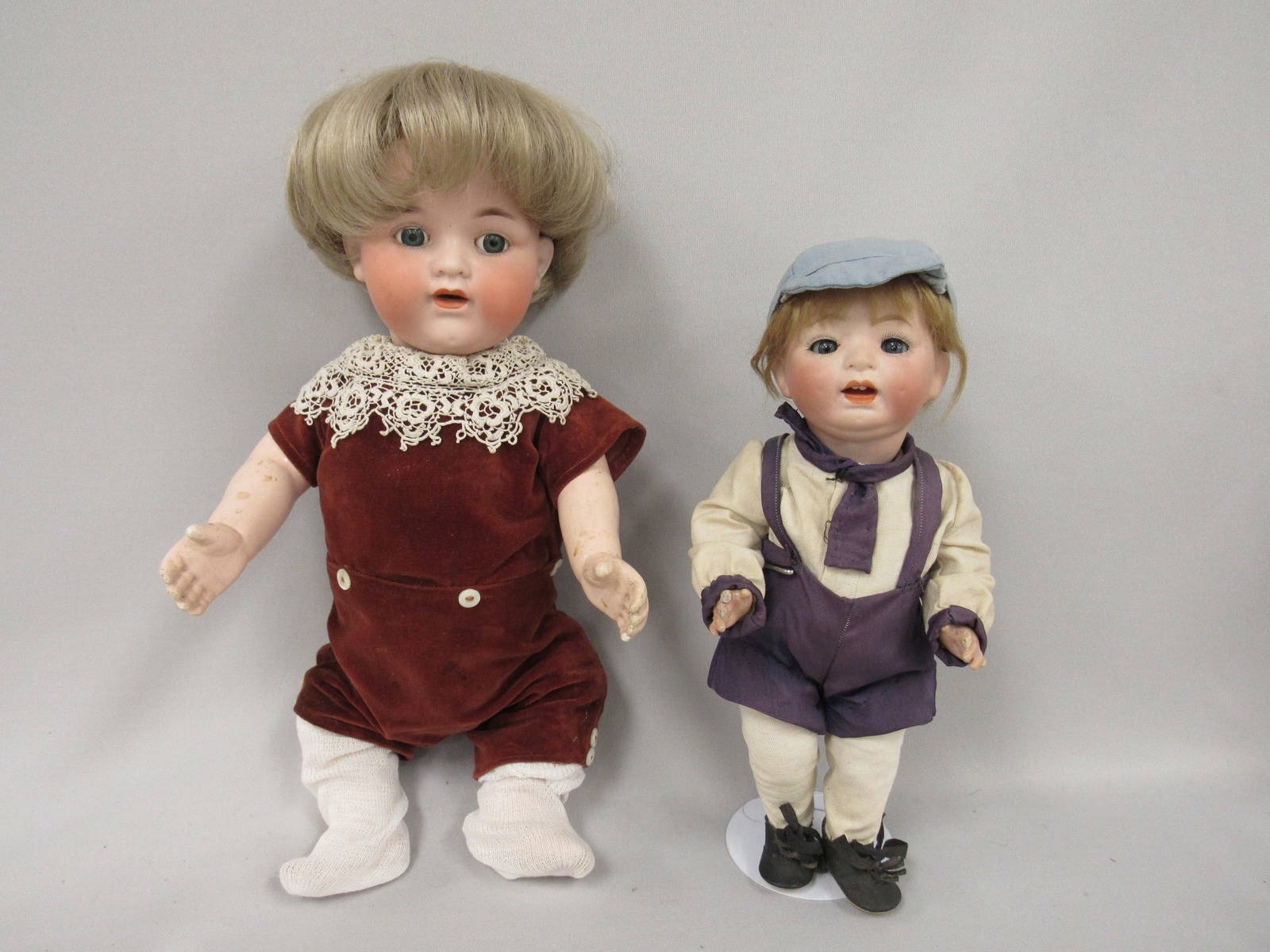 2 Antique Dolls Auction