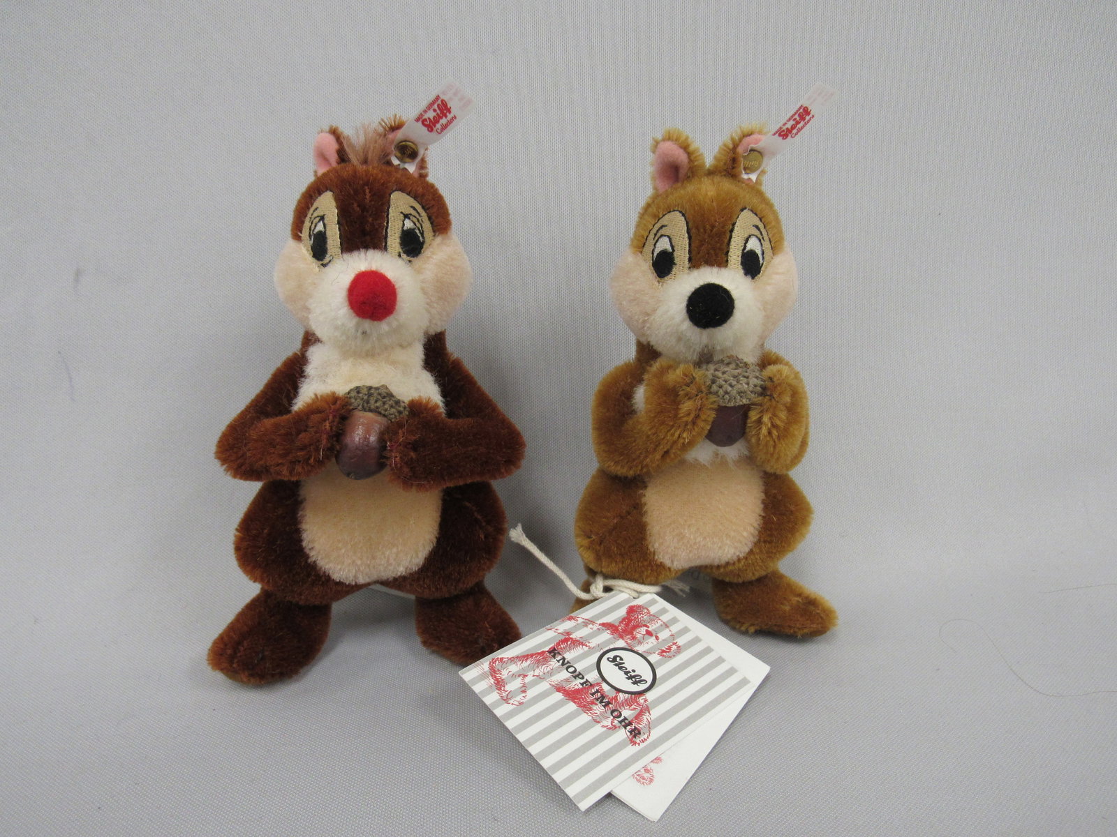 STEIFF CHIP & DALE SET: (1 of 6)