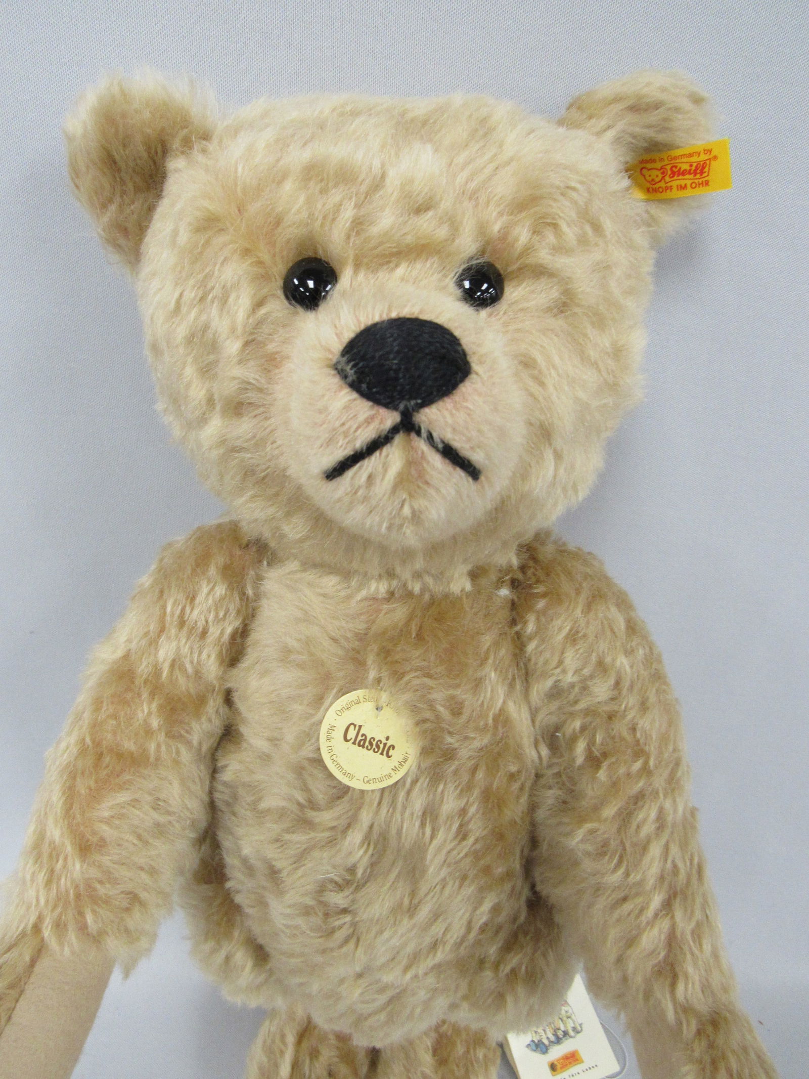 STEIFF 18 IN. CLASSIC TEDDY BEAR: (1 of 5)