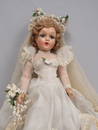 21 IN. MADAME ALEXANDER JUNE BRIDE RARE: