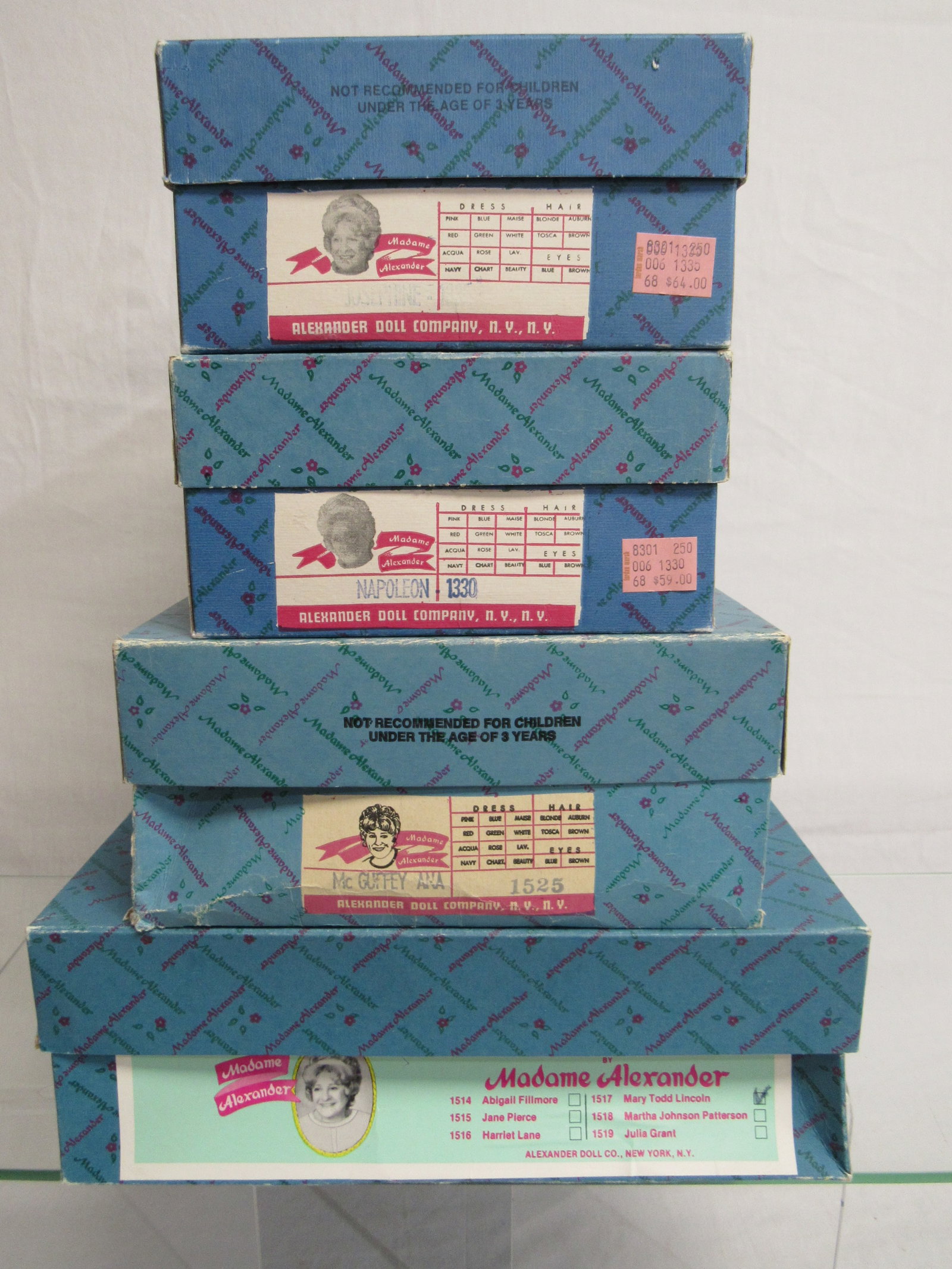 (4 PCS.) M. ALEXANDER DOLLS: (1 of 5)