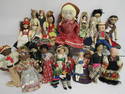 BOX OF SOUVENIR DOLLS: