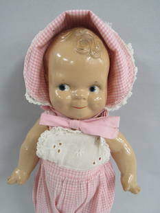 12 IN. "SCOOTLES" COMPO BY CAMEO DOLL CO.:: VERY CLEAN COMPO. SOME WEAR ON LEGS AT HIP JOINTS