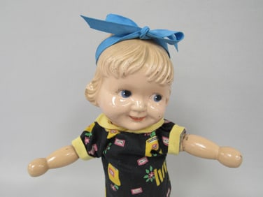 10 IN. "MARGIE" BY JOSEPH KALLYS FOR CAMEO DOLL CO. :