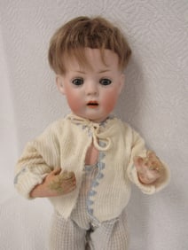 11 IN. BISQUE HEAD COMPO BODY BABY: