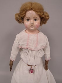 17 IN. PAPER MACHE SHOULDER HEAD: