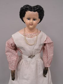 25-26 IN. PAPER MACHE SHOULDER PLATE: