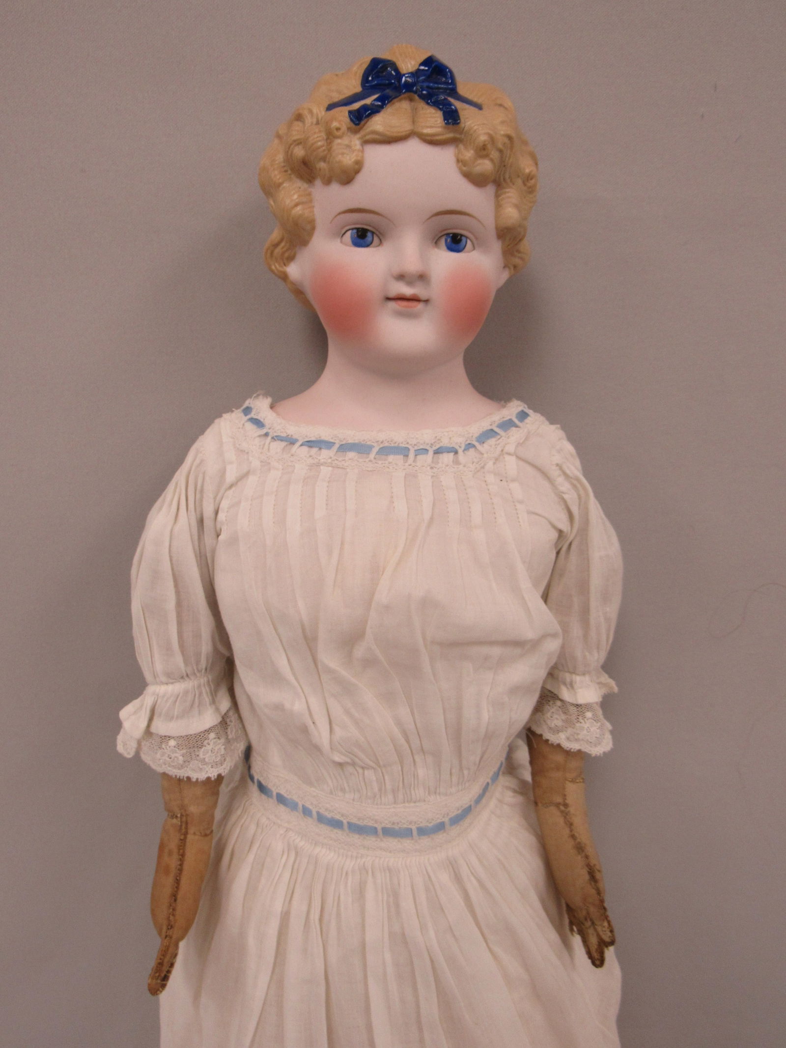 25 IN. "DOLLY MADISON" PARIAN DOLL: (1 of 12)