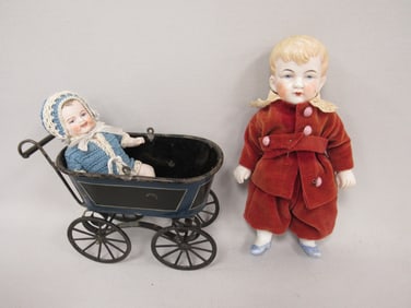 7  ½ IN. ALL BISQUE BOY: