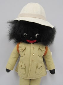 13 ½ IN. ARTIST GOLLIWOGG BY JEANETTE WARNER: