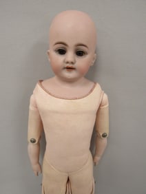 16 IN. SIMON HALBIG TURNED HEAD SHOULDER PLATE: