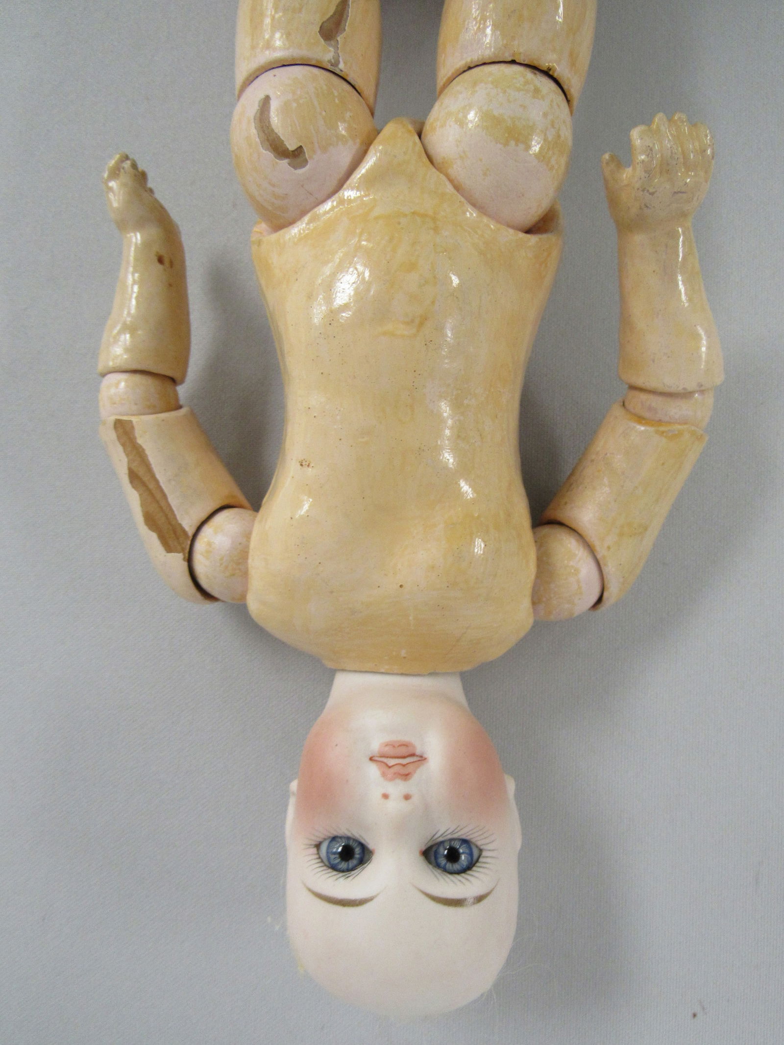 12 ½ IN. ALL ORIGINAL SONNENBURG FRENCH GIRL: (1 of 13)