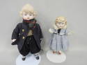 (2) ALL BISQUE DOLLS: