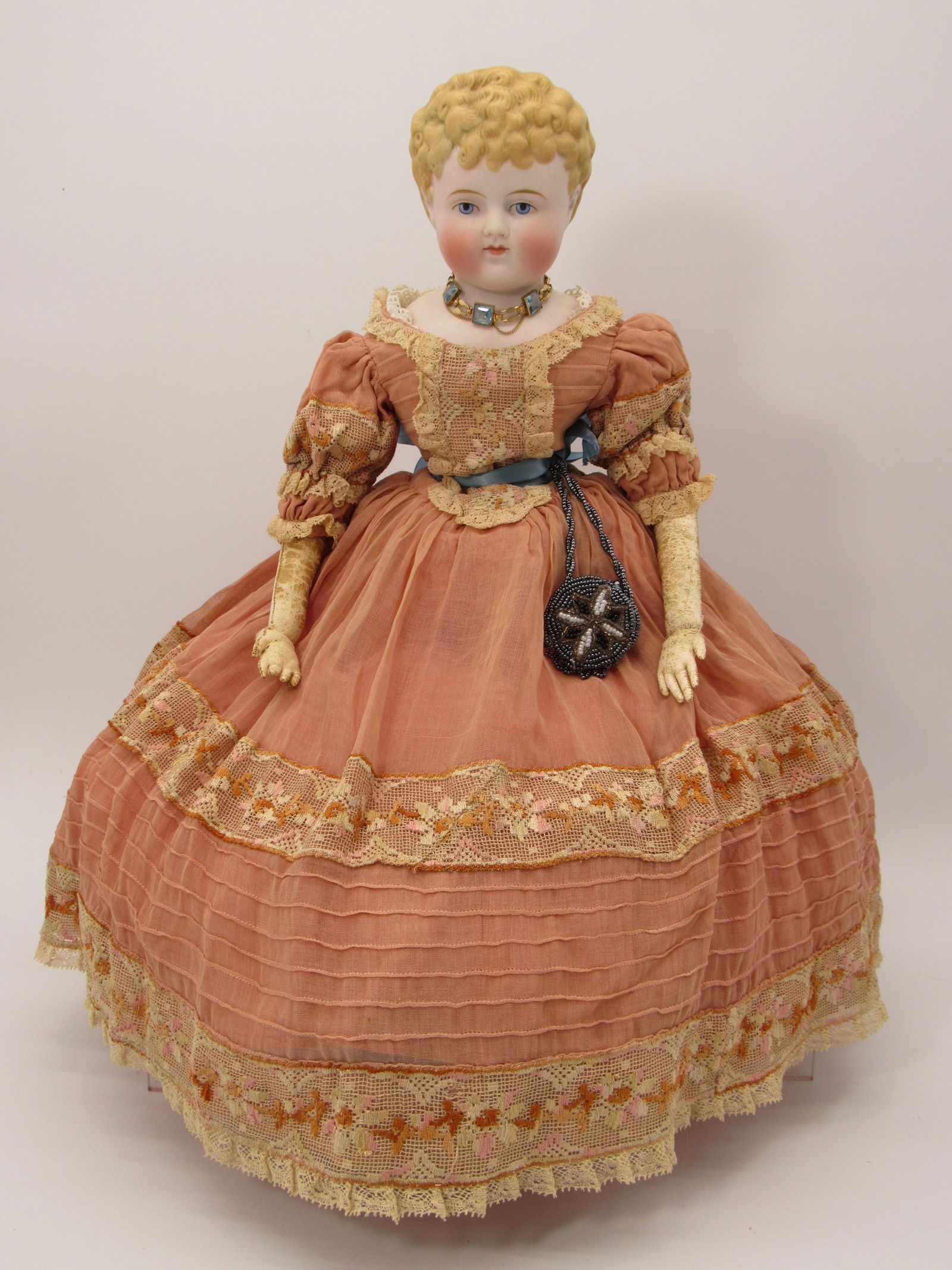 18 IN. PARIAN DOLL: (1 of 9)