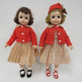 PAIR OF 12 IN. MME ALEXANDER LISSYS: