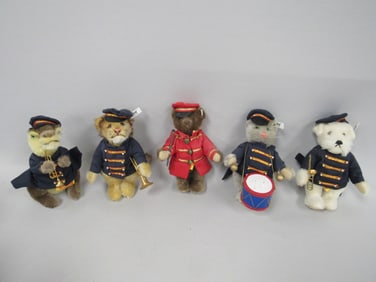 STEIFF "GOLDEN AGE OF THE CIRCUS" ANIMAL BAND: