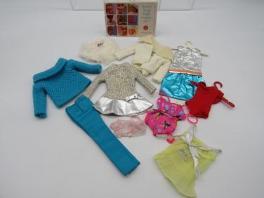 BAG LOT OF BARBIE CLOTHES: