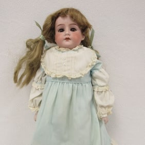 2 GERMAN BISQUE DOLLS: