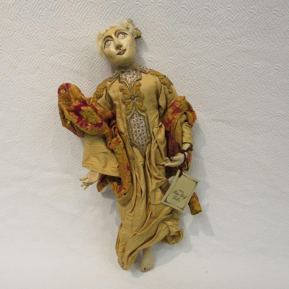 17 IN. ARTIST DOLL BY PETER WOLF: (1 of 14)