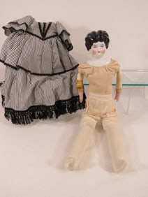 21 IN. LOWBROW CHINA HEAD: