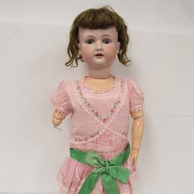 31 IN. ARMAND MARSEILLE BISQUE HEAD MARKED A 15 M: