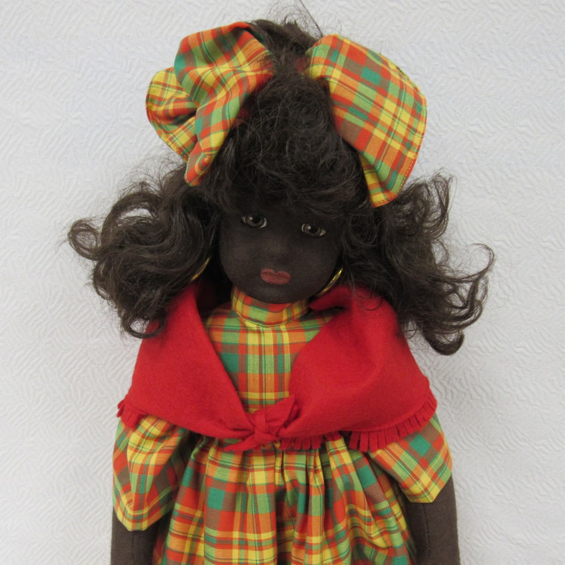 LENCI AFRICAN AMERICAN DOLL: (1 of 16)