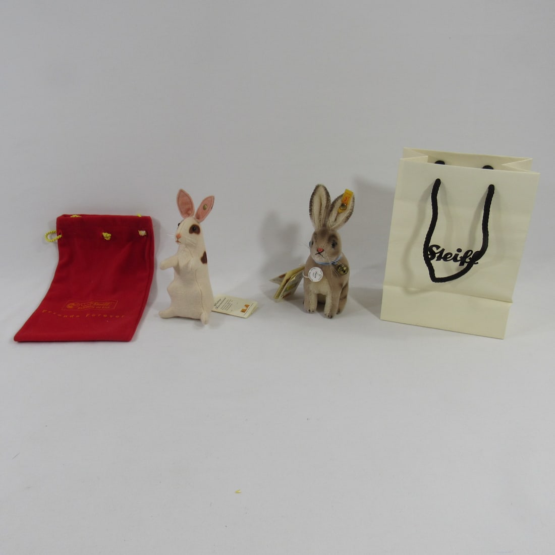 (2) STEIFF RABBITS: (1 of 13)