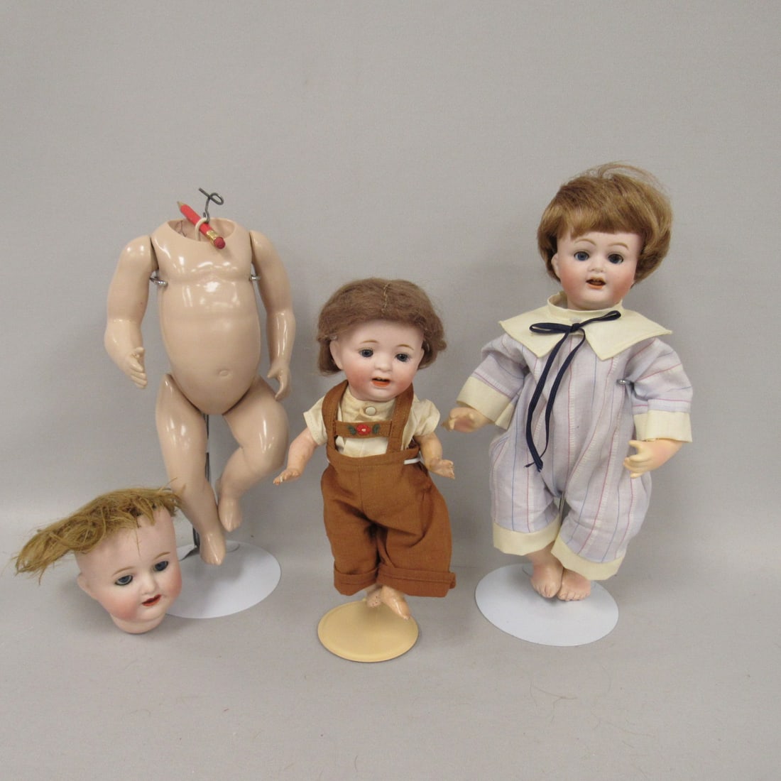 (3) MORIMORA BISQUE BABY DOLLS: (1 of 16)
