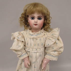 20 IN. JUMEAU BEBE MARKED DEPOSE E8J: (1 of 20)