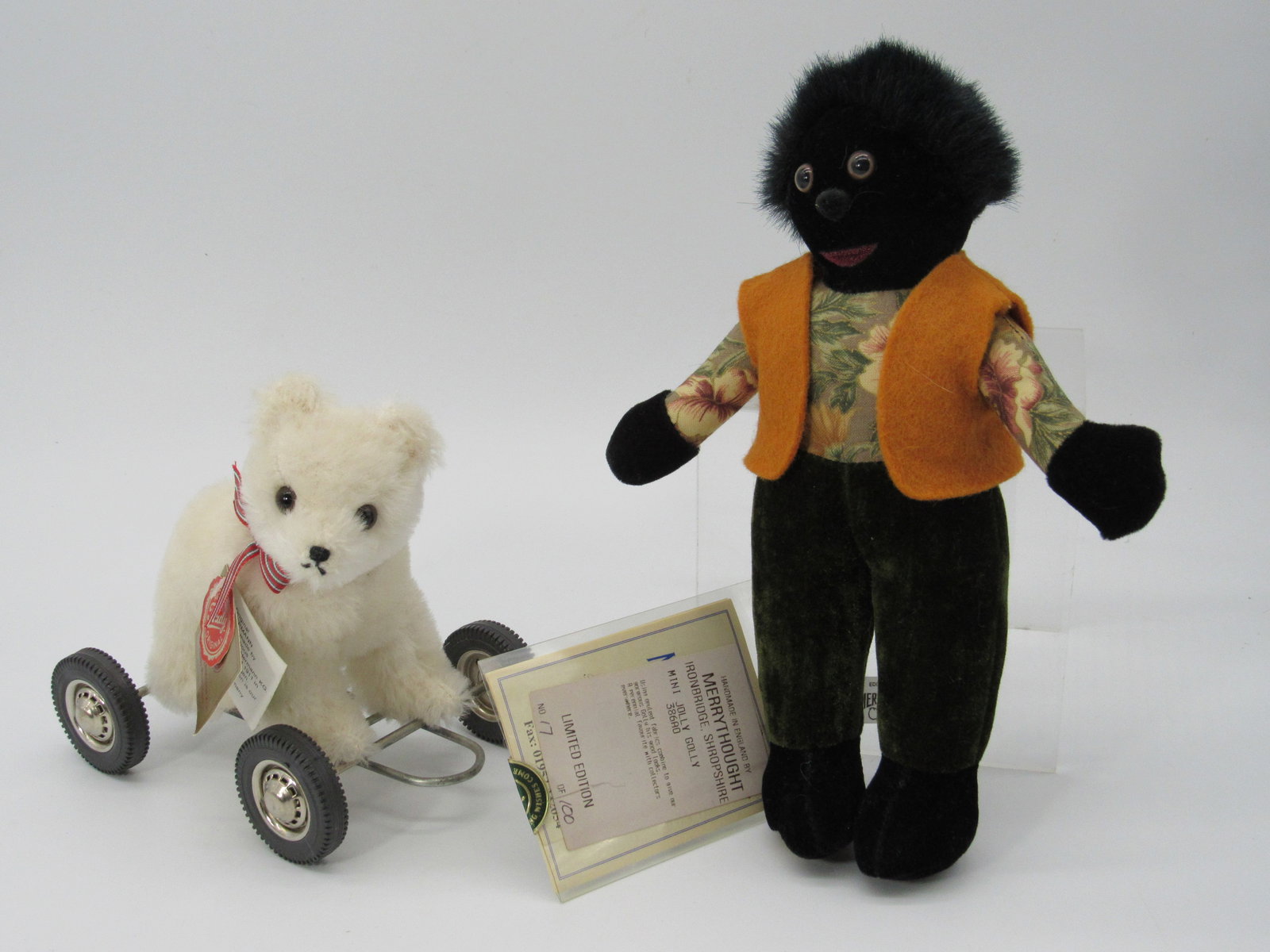 (2 PCS.) HERMANN BEAR & M. THOUGHT GOLLY: (1 of 8)