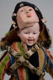 RARE 12 IN. MASQUERADE HEUBACH CHARACTER: