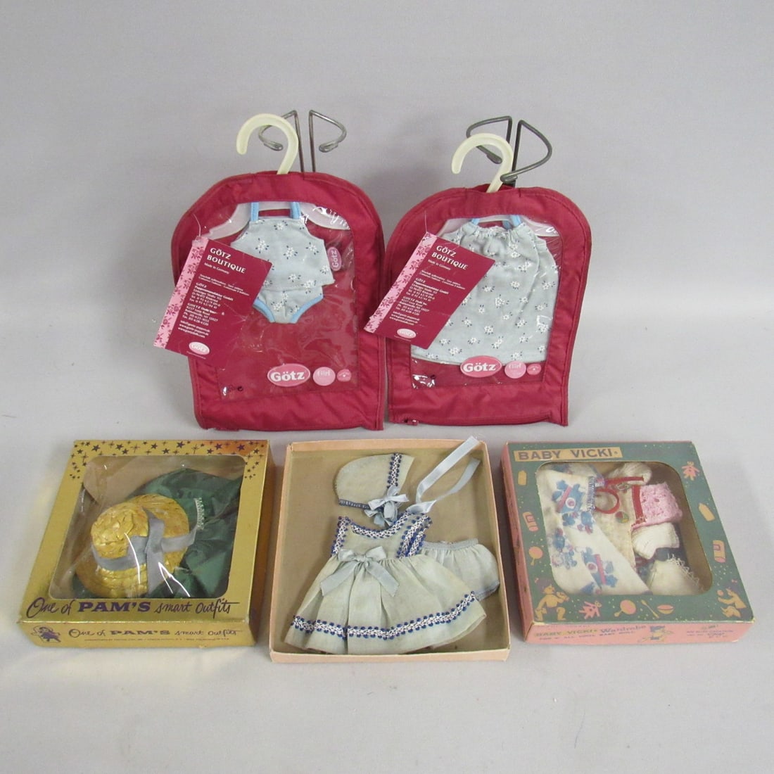 5 PC. BOXED OR CLOTHING BAG OUTFITS: (1 of 7)