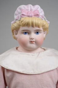 CHARMING 20 IN. ABG KATE GREENAWAY BONNET DOLL: