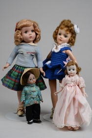 LOT OF 3 MADAME ALEXANDER DOLLS & MARY HOYER: