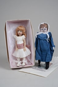LOT OF 2 UFDC SOUVENIR DOLLS: